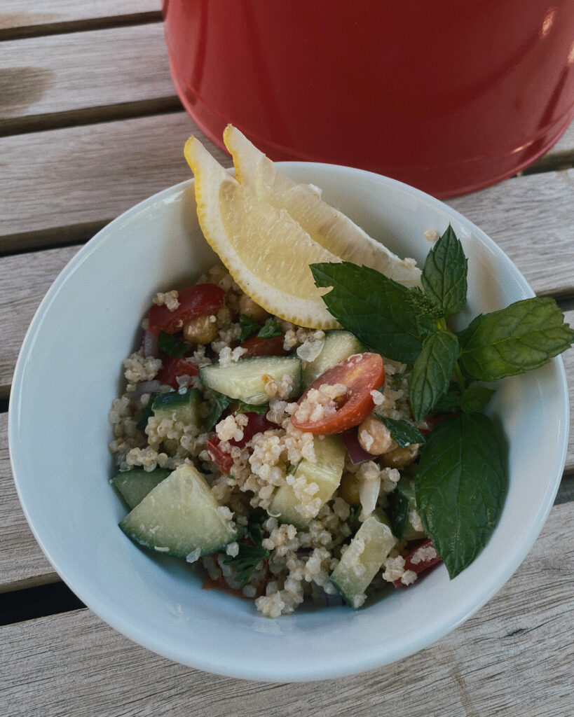 Quinoa and Chickpea Salad